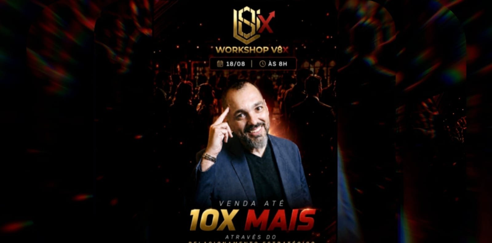 V8X > VENDA até 10x mais com Relacionamento Estratégico — sem depender de anúncios | By: Leandro Rispoli