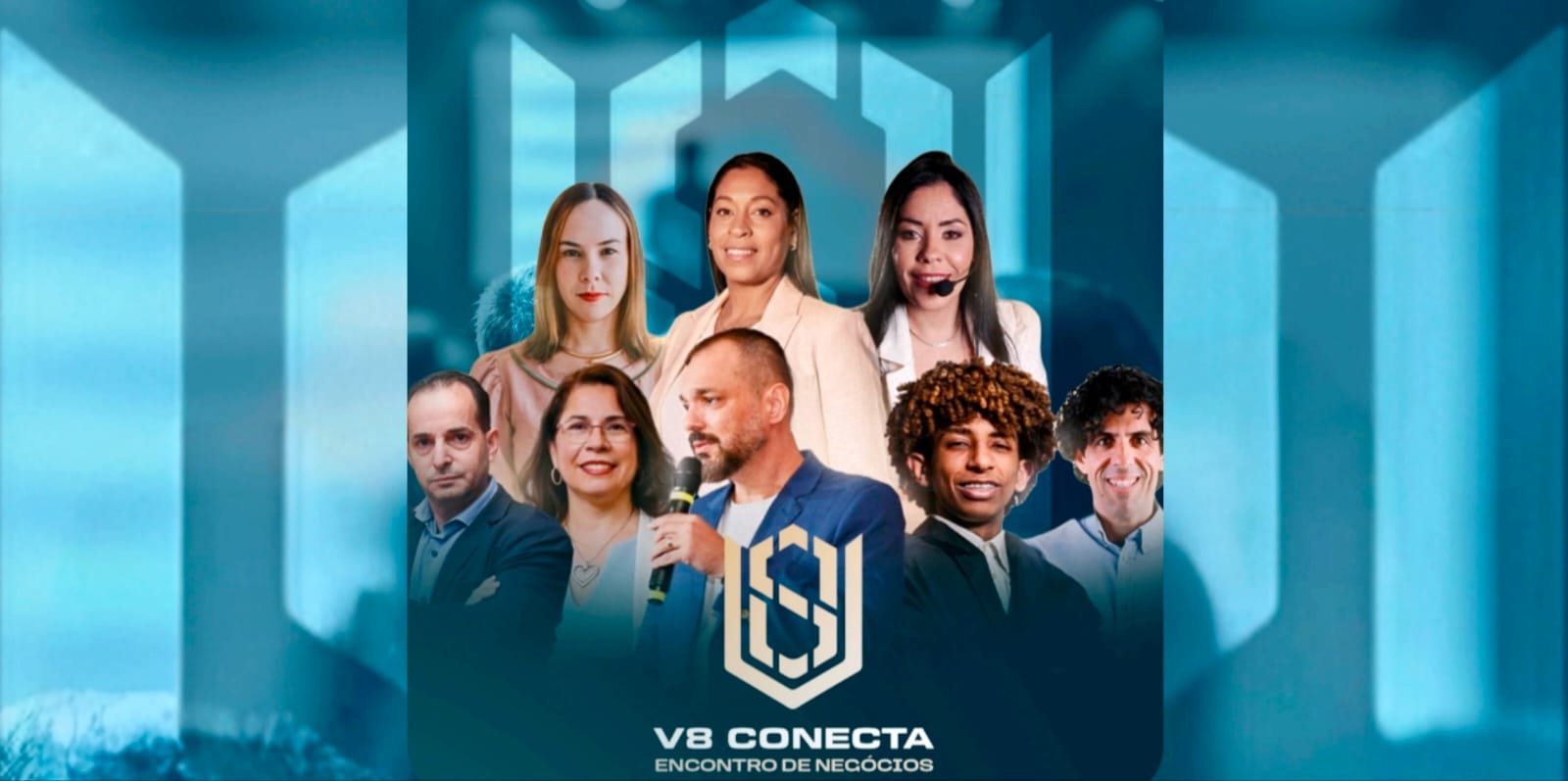 V8 Conecta -18/06/26 (quinta) | Local: SALINAS Recreio - Av. Lúcio Costa 16580 12h às 18h